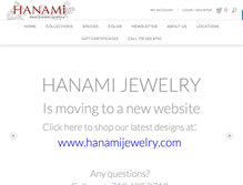 Tablet Screenshot of hanamiusa.com